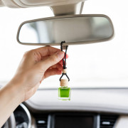 Ароматизатор для автомобіля підвісний зі шнурком, 6 ароматів, на блістері, 12 шт. в упаковці, №AF8035 (144) Ароматизатор для автомобіля підвісний зі шнурком, 6 ароматів, на блістері, 12 шт. в упаковці, №AF8035 (144)