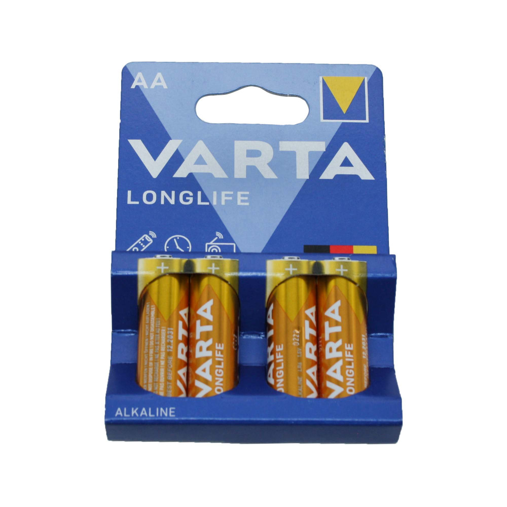 Батарейки Varta Longlife LR06, жовті, 4 шт. на блістері (4106101414) (80) Батарейки Varta Longlife LR06, жовті, 4 шт. на блістері (4106101414) (80)
