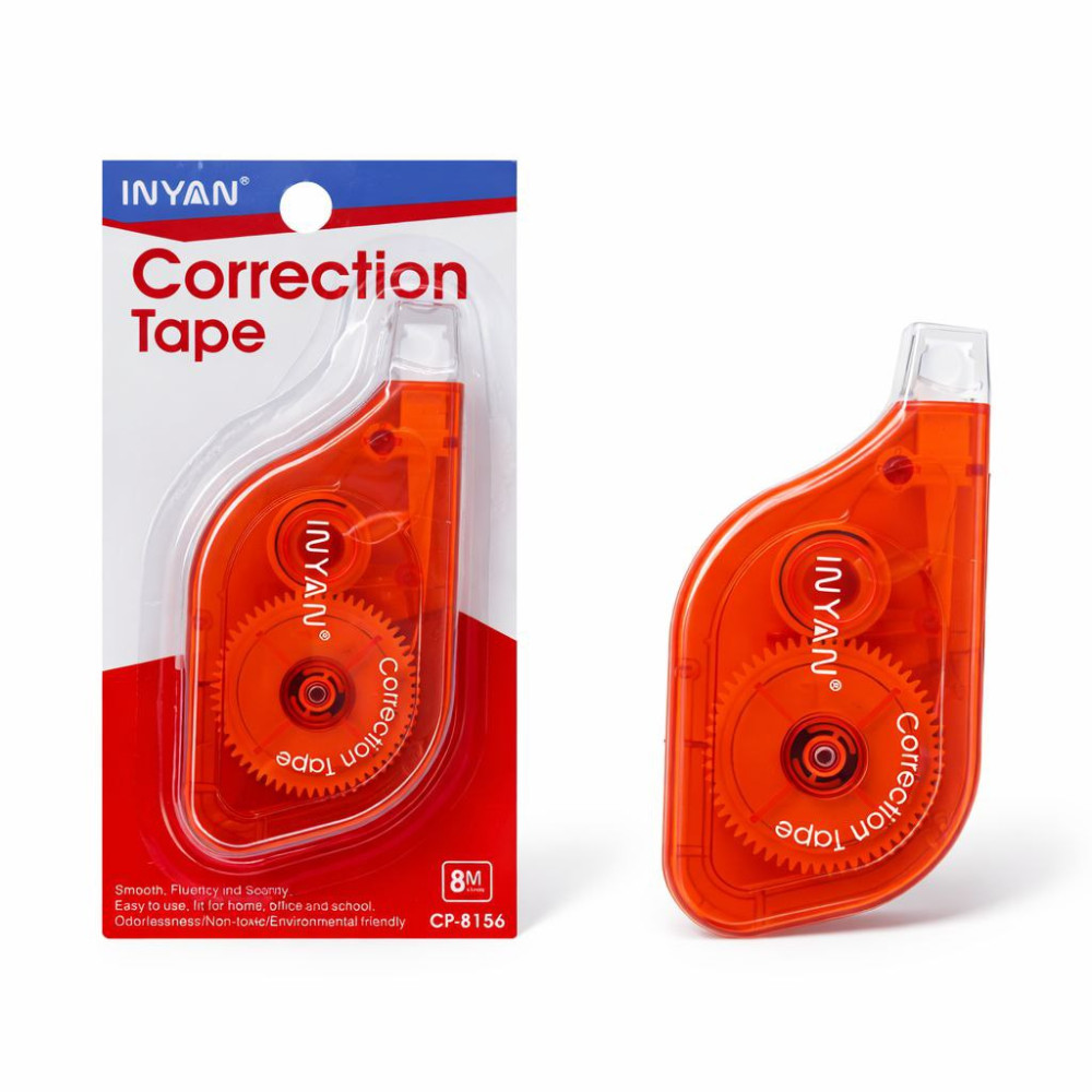 Стрічка коригувальна, розмір 8 м × 5 мм, 24 шт. у коробці, на блістері, №8156 (720) Стрічка коригувальна, розмір 8 м × 5 мм, 24 шт. у коробці, на блістері, №8156 (720)