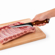 Кухонный нож с деревянной ручкой, 5,5 дюйма, 1 шт. на листе, 12 шт. в средней коробке, №M20-694 (360) Кухонный нож с деревянной ручкой, 5,5 дюйма, 1 шт. на листе, 12 шт. в средней коробке, №M20-694 (360)