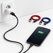 Кабель для заряджання та передачі даних USB-A — Lightning, 3 А, 1 м, у коробці, 10 шт. у пачці, №CB26-1 (200) Кабель для заряджання та передачі даних USB-A — Lightning, 3 А, 1 м, у коробці, 10 шт. у пачці, №CB26-1 (200)