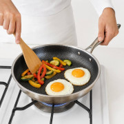 Сковорода из нержавеющей стали с антипригарным покрытием, диаметр 26 см, размер (26*4.5)см, в клеёнке, №BG-26 (24) Сковорода из нержавеющей стали с антипригарным покрытием, диаметр 26 см, размер (26*4.5)см, в клеёнке, №BG-26 (24)