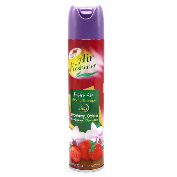 Освіжувач повітря Jet Super Strawberry «Полуниця та орхідея», 300 мл (48/12) Освіжувач повітря Jet Super Strawberry «Полуниця та орхідея», 300 мл (48/12)