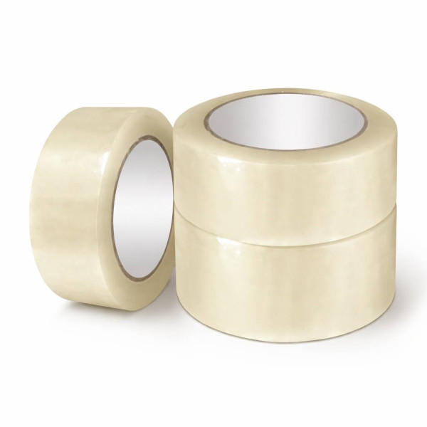 Стрічка клейка (скотч) прозора, (40 мкм × 45 мм × 200 м) №500 (36/6)