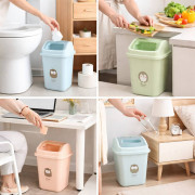 Відро для сміття пластикове з кришкою (22,5*36,5) см №8012 (36)