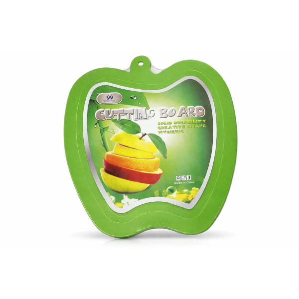 Дошка кухонна з пластику, у формі яблука, (28*30)см, №9041 (72) Дошка кухонна з пластику, у формі яблука, (28*30)см, №9041 (72)