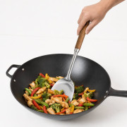 Лопатка кухонная с деревянной ручкой и отверстием, размер (37*10)см, в OPP-пакете, №YM-2 (144) Лопатка кухонная с деревянной ручкой и отверстием, размер (37*10)см, в OPP-пакете, №YM-2 (144)