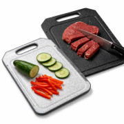 Доска кухонная прямоугольная из пластика, с рамкой и вырезом, 5 цветов, (25*35*0.7)см, №СВ-038-3 (30) Доска кухонная прямоугольная из пластика, с рамкой и вырезом, 5 цветов, (25*35*0.7)см, №СВ-038-3 (30)