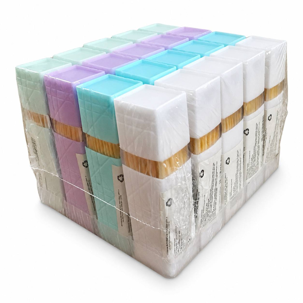 Зубочистки №5250 бамб. в уп. 20шт (50шт зубоч. в кор.)(2,5*2,5*8,5)см (960) Зубочистки №5250 бамб. в уп. 20шт (50шт зубоч. в кор.)(2,5*2,5*8,5)см (960)