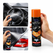 Поліроль автомобільна Silicon Turbo Orange з ароматом апельсина, 220 мл, №7 (48) Поліроль автомобільна Silicon Turbo Orange з ароматом апельсина, 220 мл, №7 (48)