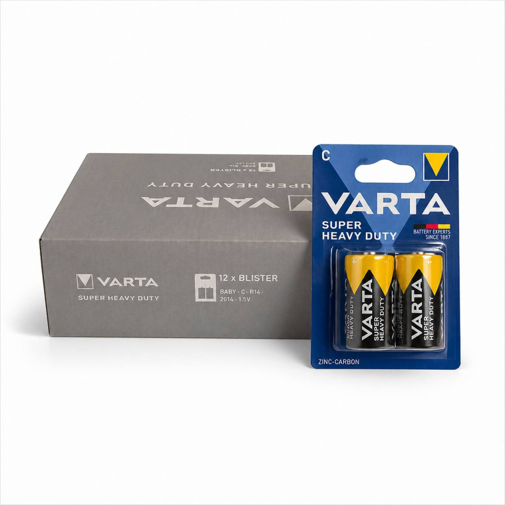 Батарейки Varta Superlife R20, тип D, Zinc-Carbon, BLI 2 (2020101412) (120/24) Батарейки Varta Superlife R20, тип D, Zinc-Carbon, BLI 2 (2020101412) (120/24)