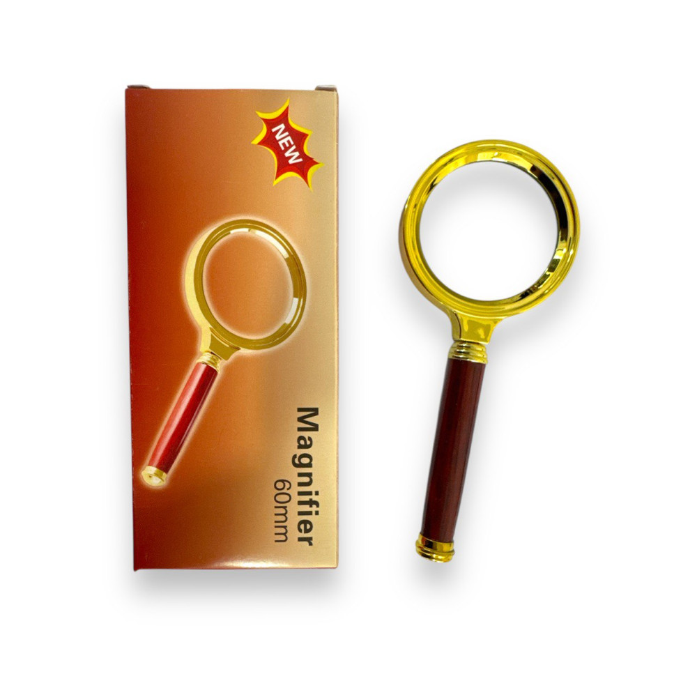 Лупа GOLD, диаметр 60 мм (300) Лупа GOLD, диаметр 60 мм (300)