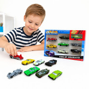 Набір металевих машинок Die-Cast, 8 шт., упаковка (29*19*4)см, №324-278 (72)