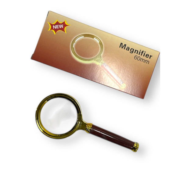 Лупа GOLD, діаметр 70 мм (240/30)