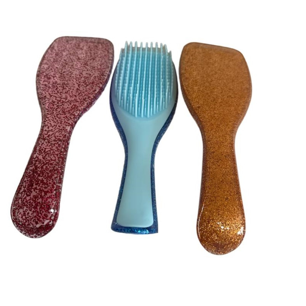 Расчёска из пластика, массажная, с блеском, 6 цветов, в пакете с клапаном, 12 шт. в упаковке, размер (21,5 × 6,5 × 3) см, №0997-3 (144) Расчёска из пластика, массажная, с блеском, 6 цветов, в пакете с клапаном, 12 шт. в упаковке, размер (21,5 × 6,5 × 3) см, №0997-3 (144)