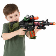 Іграшковий автомат зі світлом і музикою, на батарейках, у пакеті (48,5*20)см, №6702-2 (60) Іграшковий автомат зі світлом і музикою, на батарейках, у пакеті (48,5*20)см, №6702-2 (60)