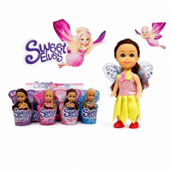 Лялька-фея SWEET ELVES, 10 см, 12 шт. в упаковці (31*11*10)см, №0313 (864)