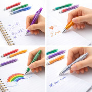 Ручки кулькові Bibaile GLITTER PEN, 6 шт. на планшеті, розмір (10 × 20) см, №BBL-039 (384) Ручки кулькові Bibaile GLITTER PEN, 6 шт. на планшеті, розмір (10 × 20) см, №BBL-039 (384)