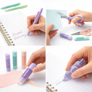 Набір синіх кулькових ручок Bibaile, 5 предметів, на планшеті, розмір (15 × 20) см, № BBL-832 (192)